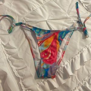 women’s XS tie dye bikini set!